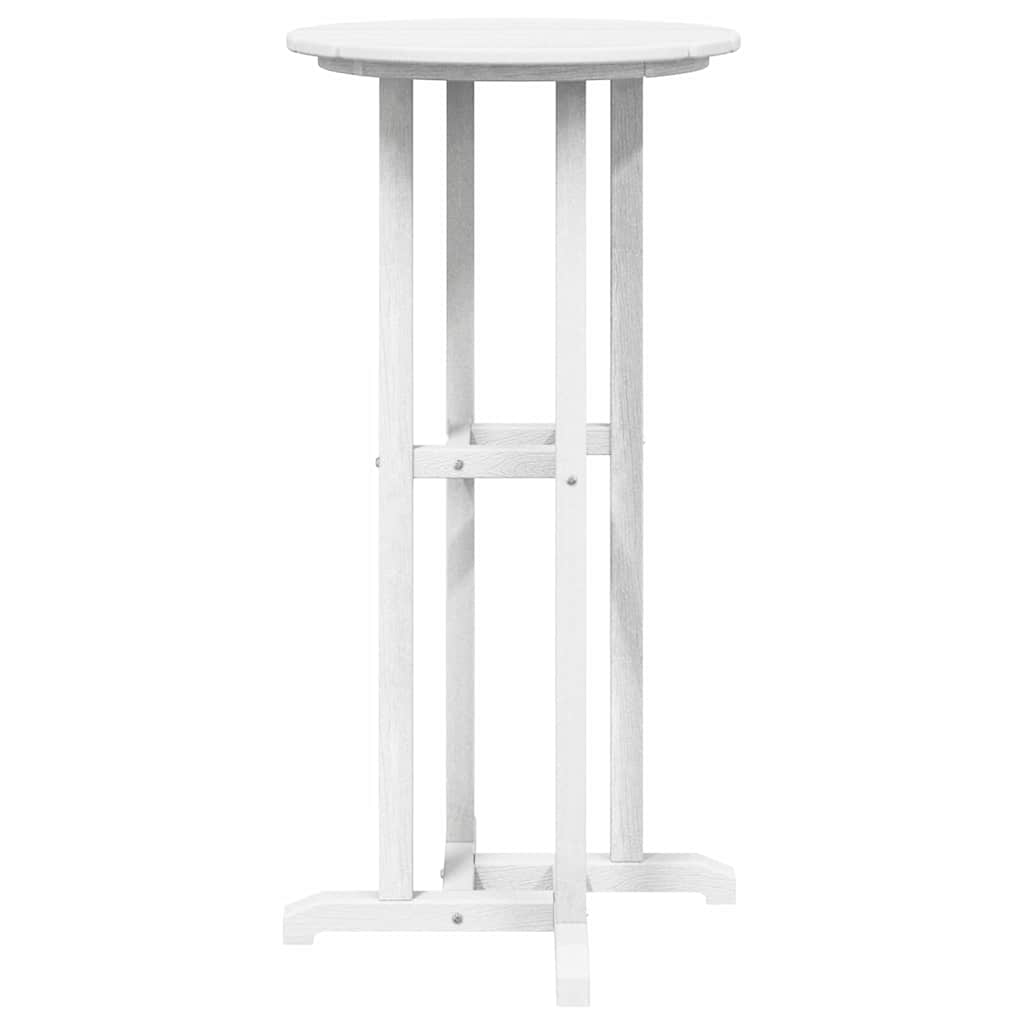 Barový stůl Bílá 55 x 55 x 107 cm HDPE