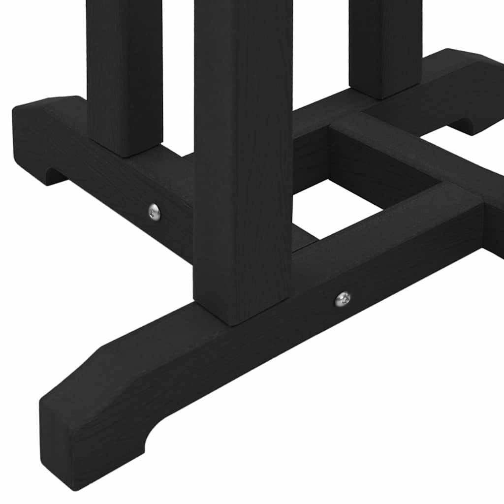Barový stůl Černá 55 x 55 x 107 cm HDPE