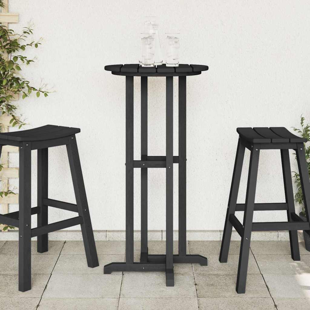Barový stůl Černá 55 x 55 x 107 cm HDPE
