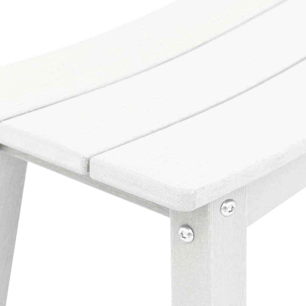 Barová stolička 2 pcs Bílá 52 x 43 x 73.5cm HDPE
