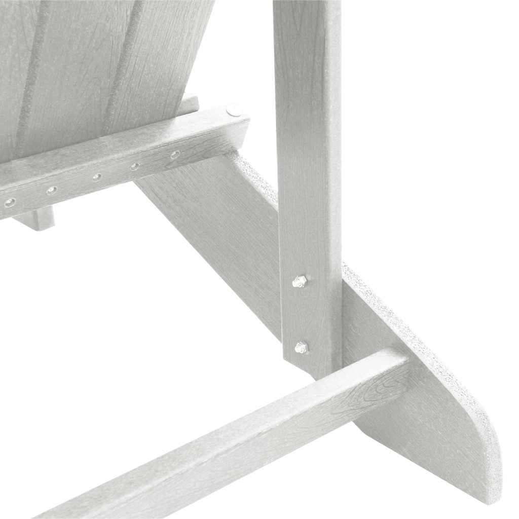 Adirondack židle Bílá 74 x 82 x 92cm HDPE