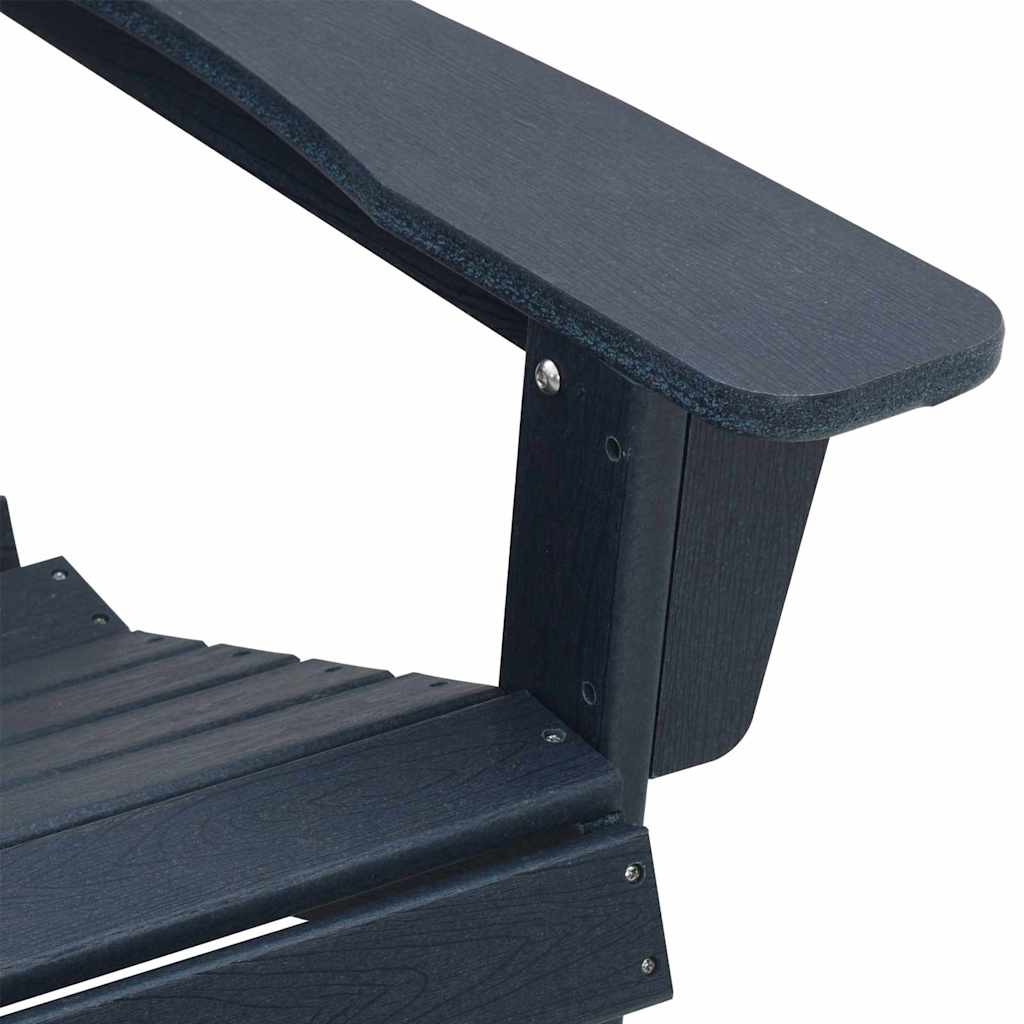 Adirondack židle Námořnická modrá 74 x 82 x 92cm HDPE