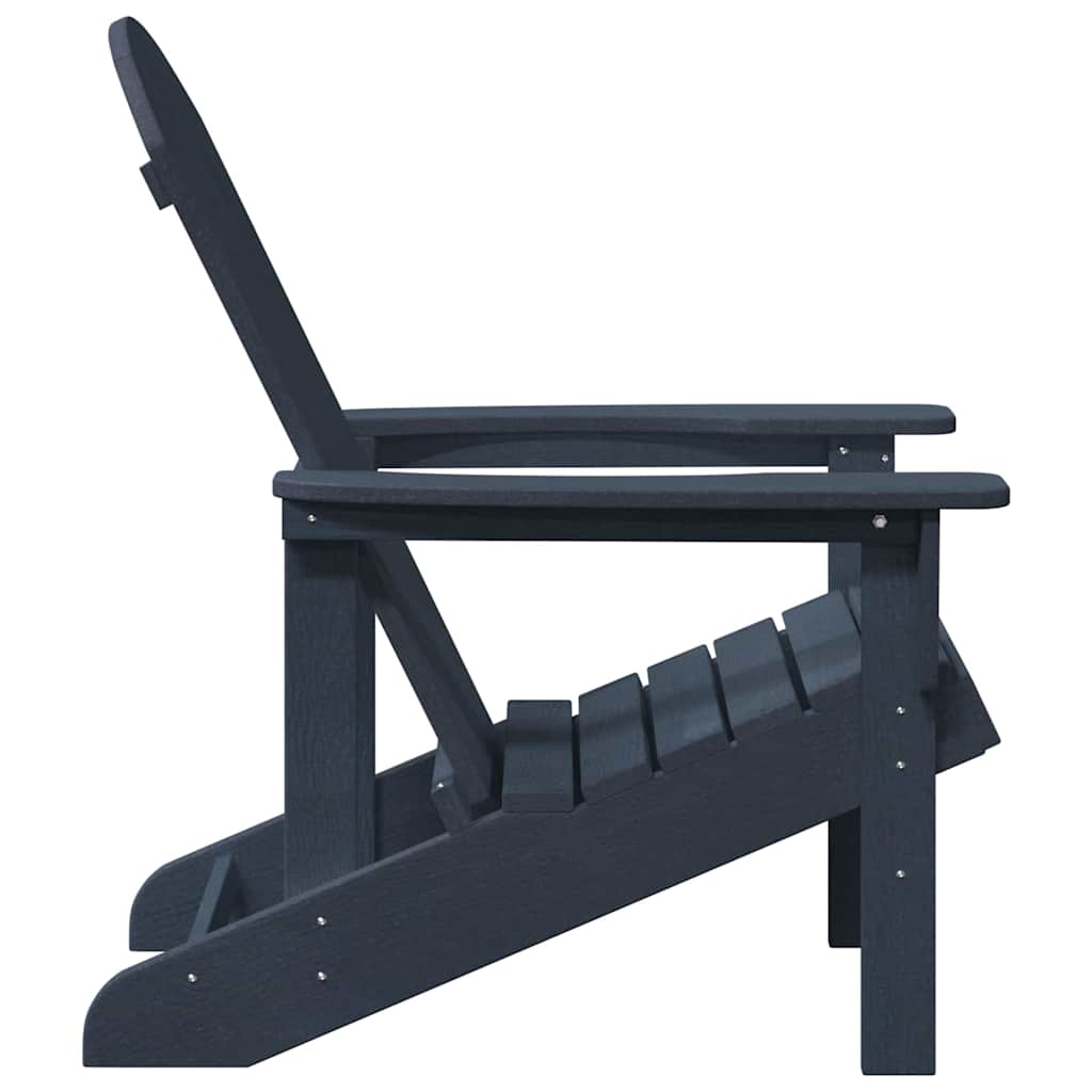 Adirondack židle Námořnická modrá 74 x 82 x 92cm HDPE