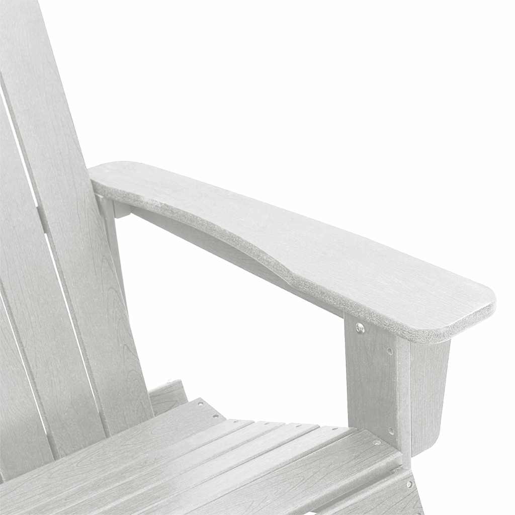 Houpací křeslo Adirondack Bílá 73.5 x 92 x 90 cm HDPE