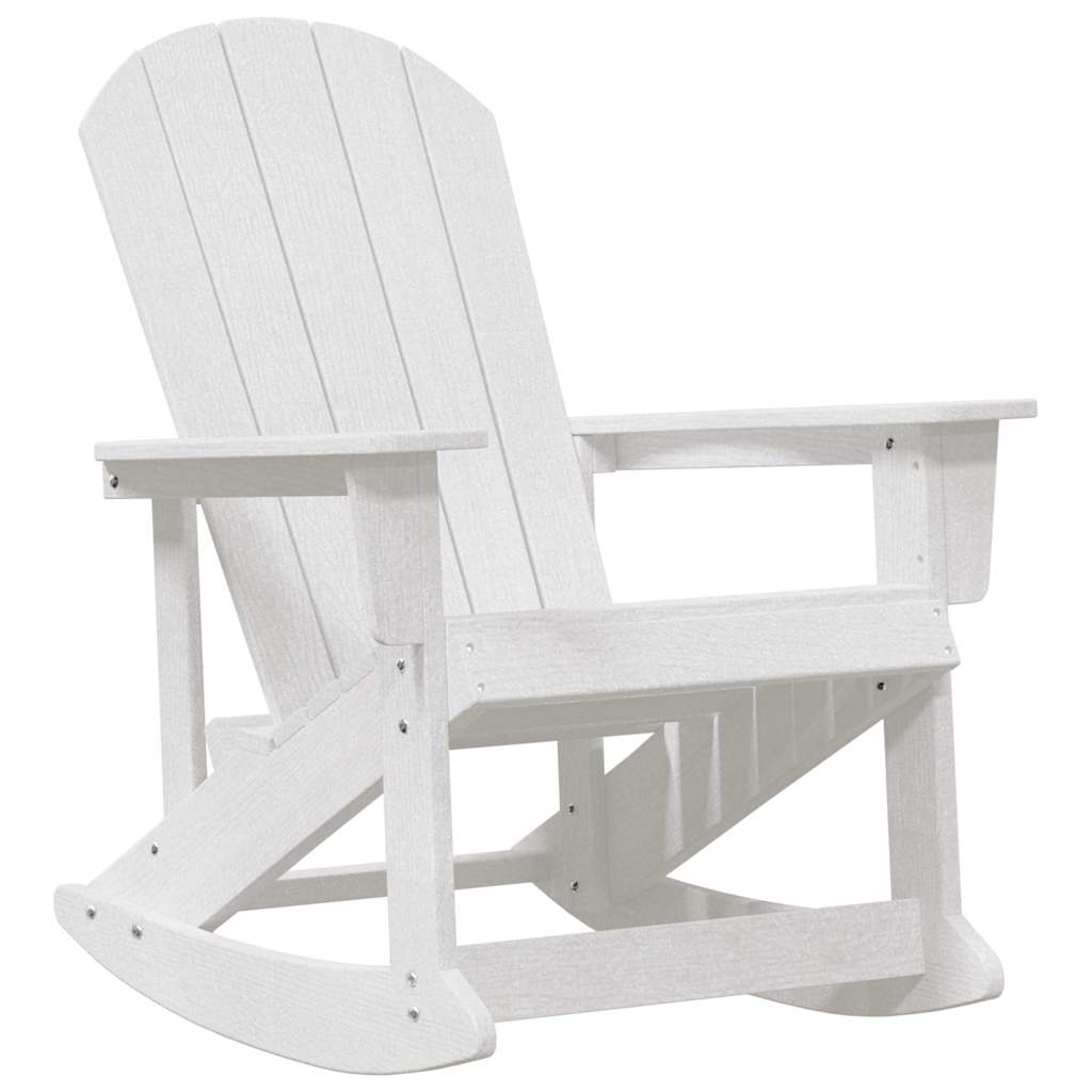 Houpací křeslo Adirondack Bílá 73.5 x 92 x 90 cm HDPE
