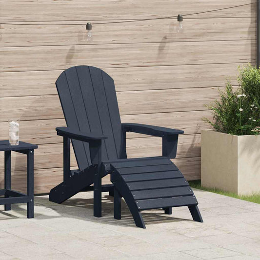 Adirondack židle Námořnická modrá 74 x 82 x 92cm HDPE