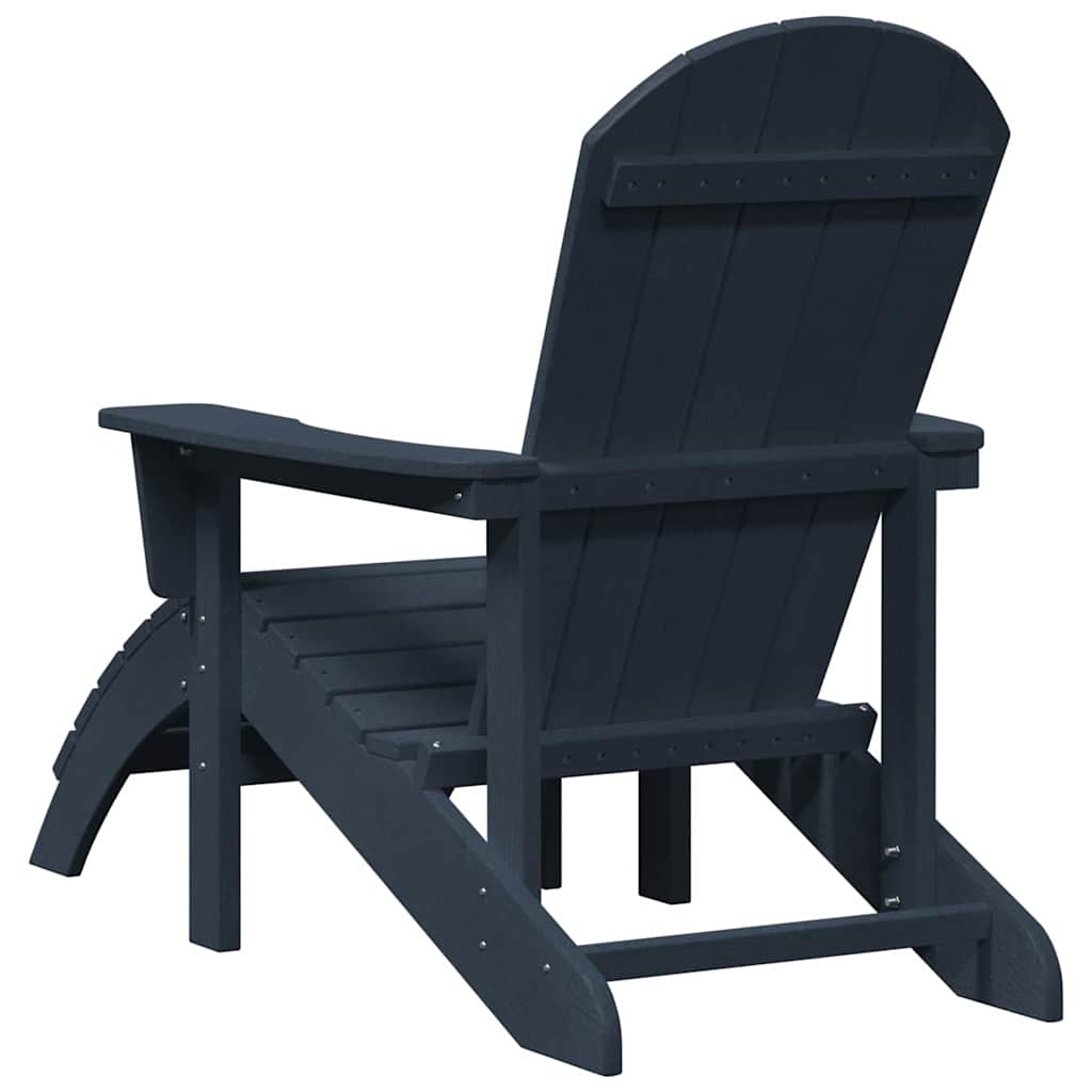 Adirondack židle Námořnická modrá 74 x 82 x 92cm HDPE