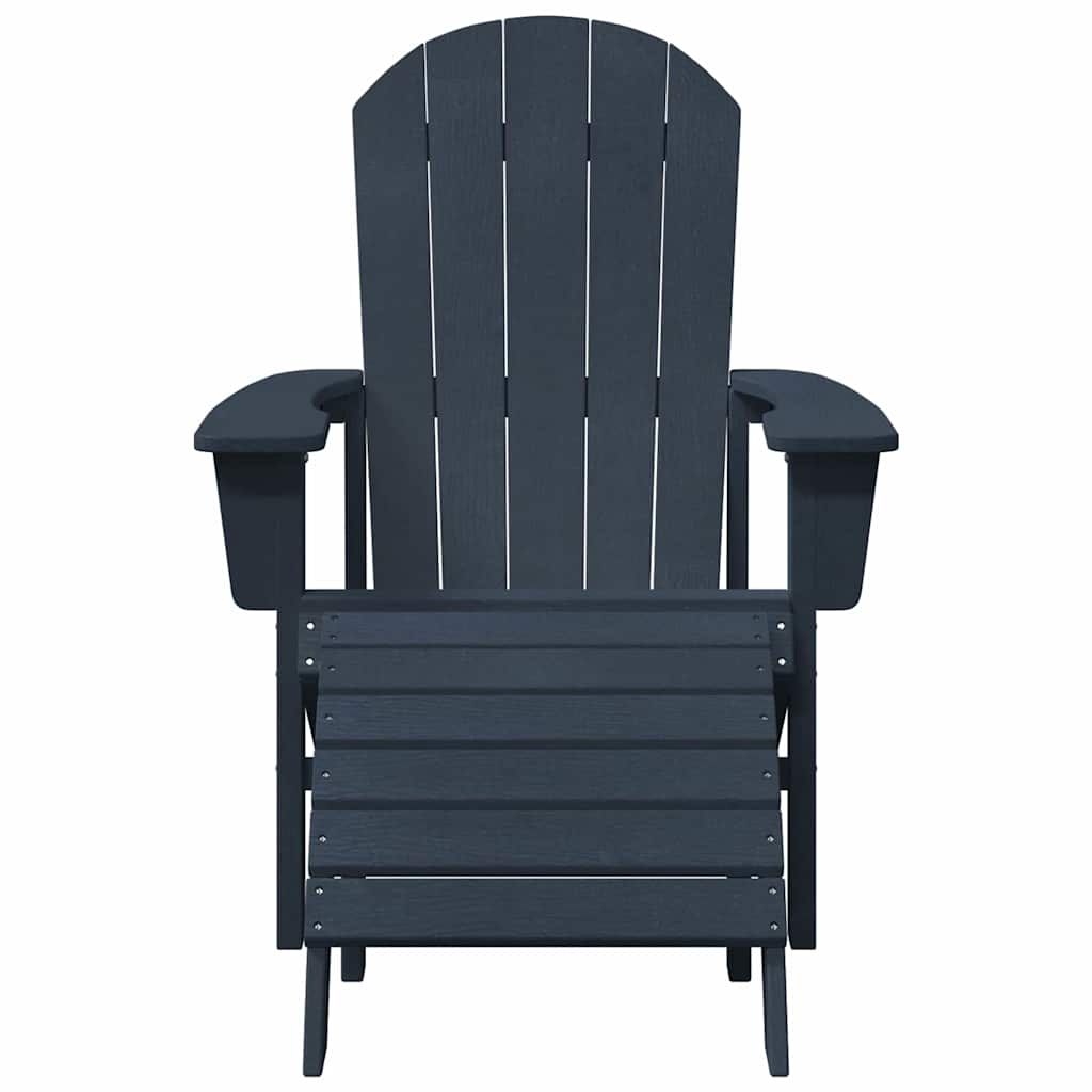 Adirondack židle Námořnická modrá 74 x 82 x 92cm HDPE