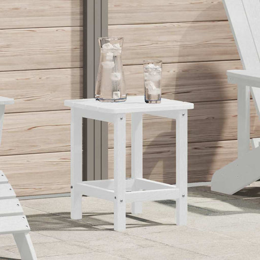 Adirondack vedlejší stůl Bílá 38 x 38 x 46 cm HDPE