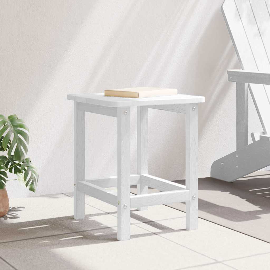 Adirondack vedlejší stůl Bílá 38 x 38 x 46 cm HDPE
