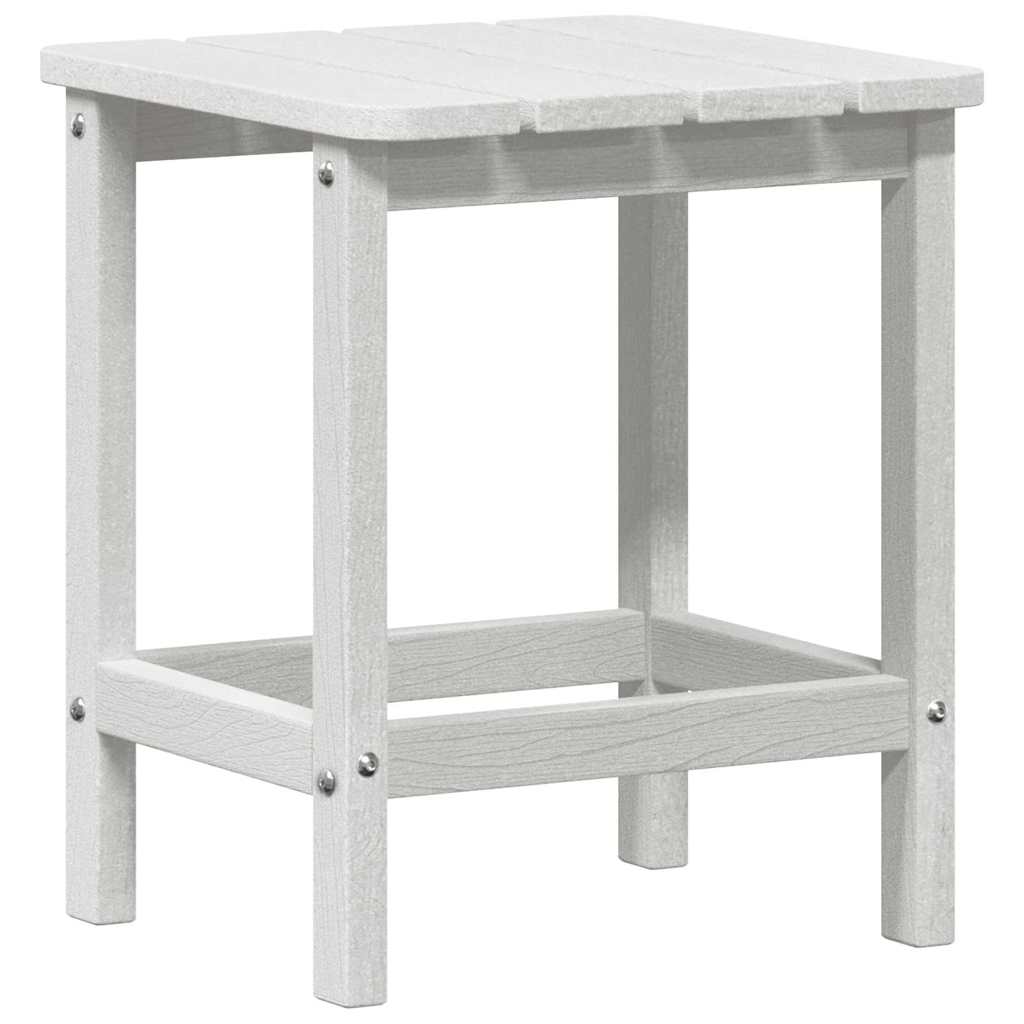 Adirondack vedlejší stůl Bílá 38 x 38 x 46 cm HDPE