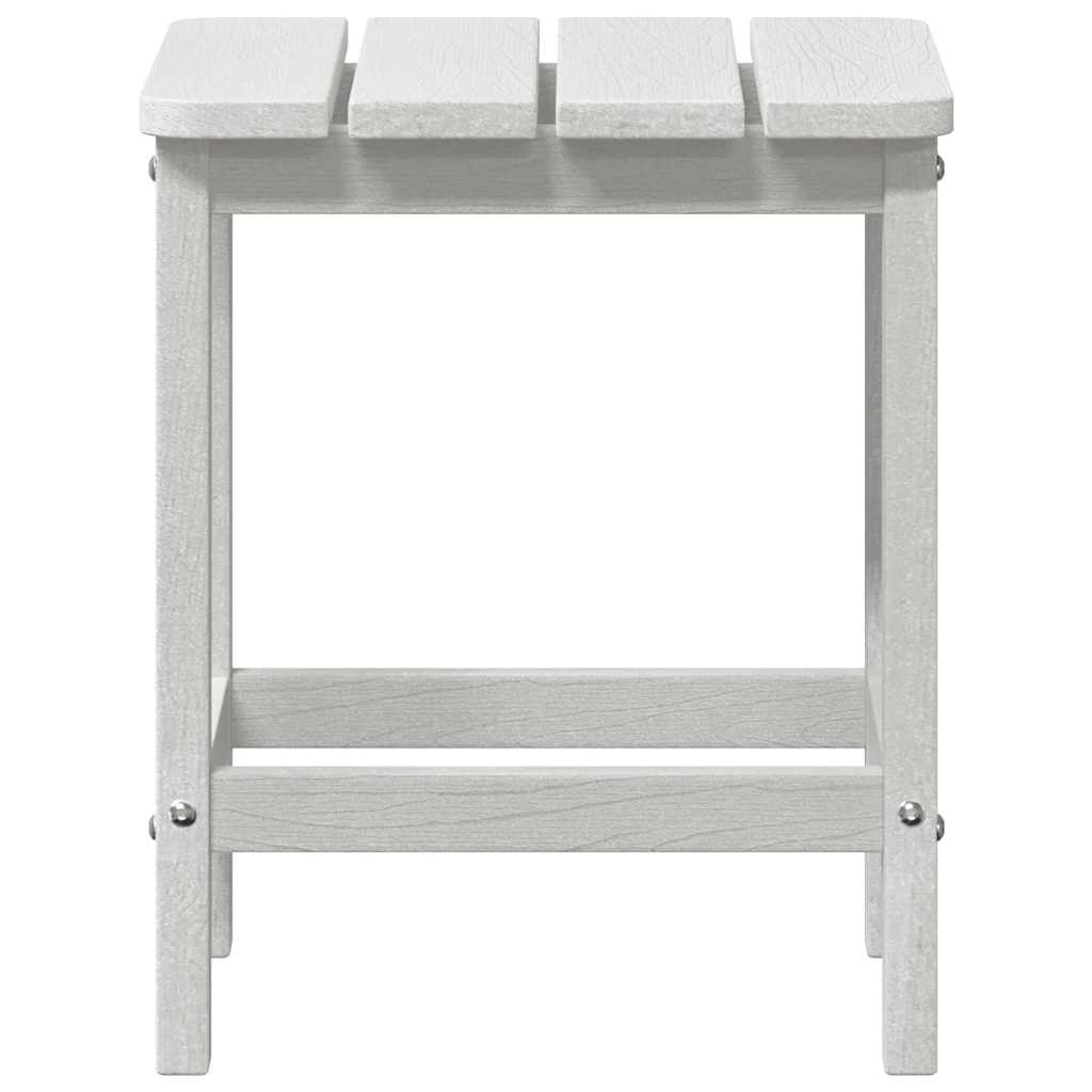 Adirondack vedlejší stůl Bílá 38 x 38 x 46 cm HDPE