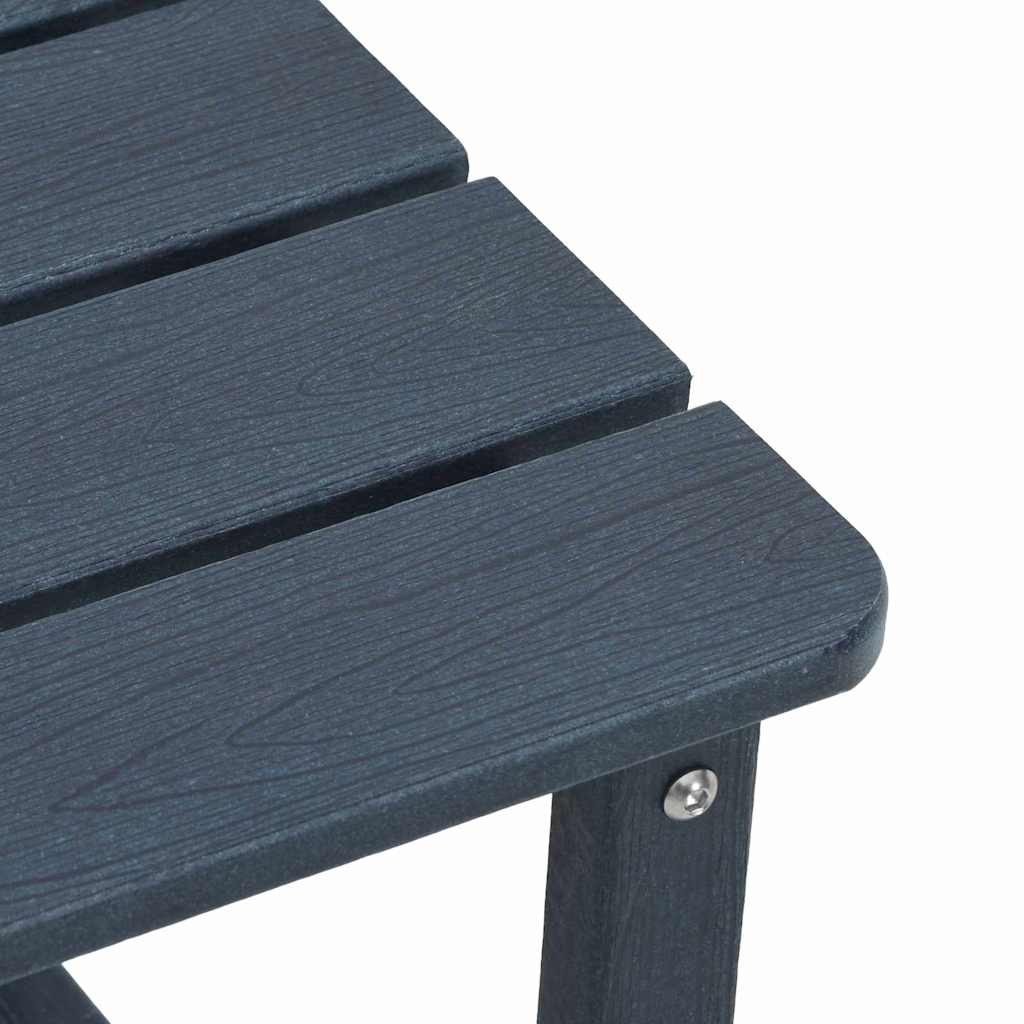 Adirondack vedlejší stůl Námořnická modrá 38 x 38 x 46 cm HDPE