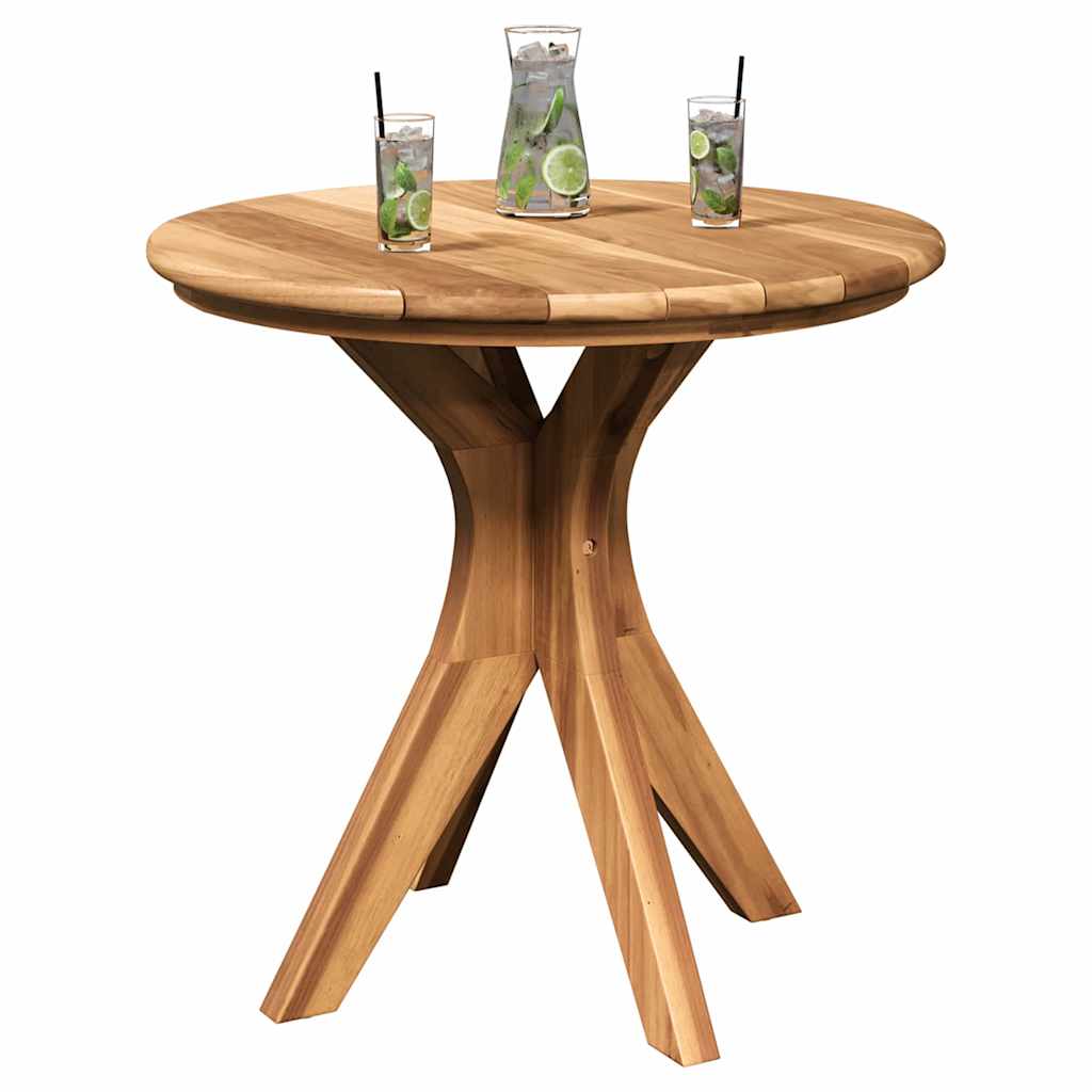 Konferenční stolek Hnědá 55 x 55 x 51 cm Masivní teakové dřevo