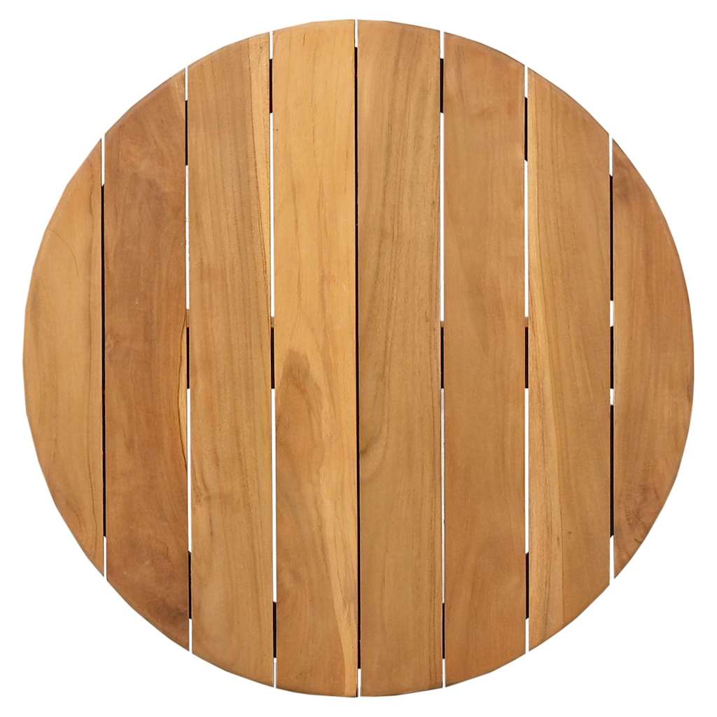Konferenční stolek Hnědá 55 x 55 x 51 cm Masivní teakové dřevo