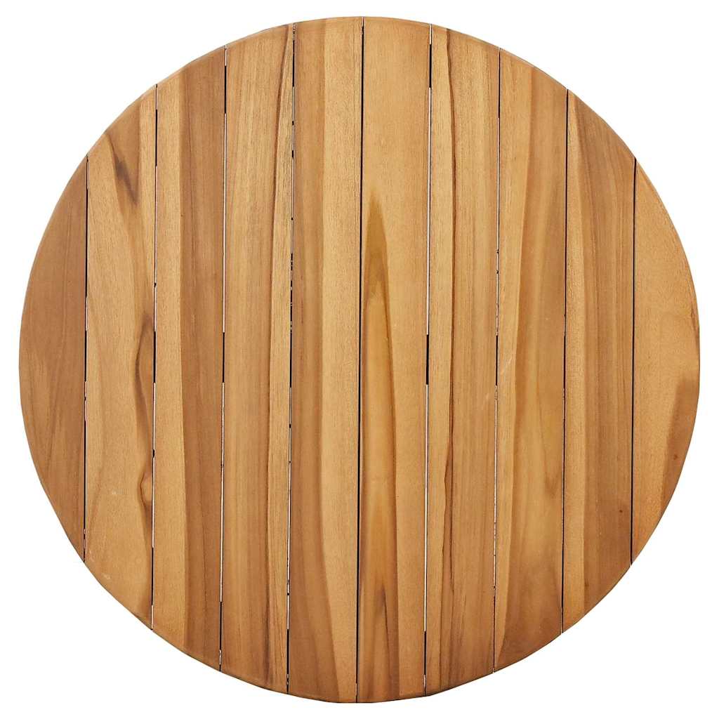 Bistro stolek Hnědá 70 x 70 x 75 cm Masivní teakové dřevo