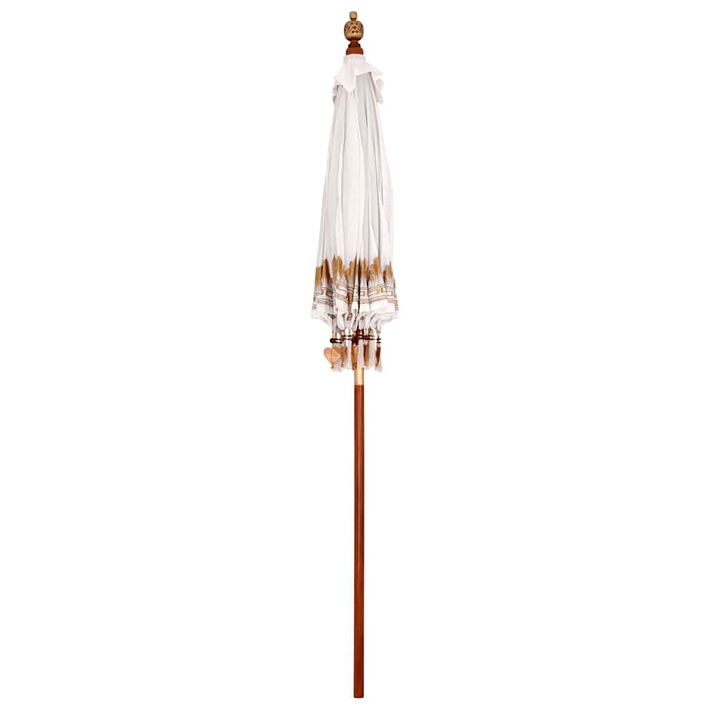Balijský slunečník Krémová (180-190) x 260 cm