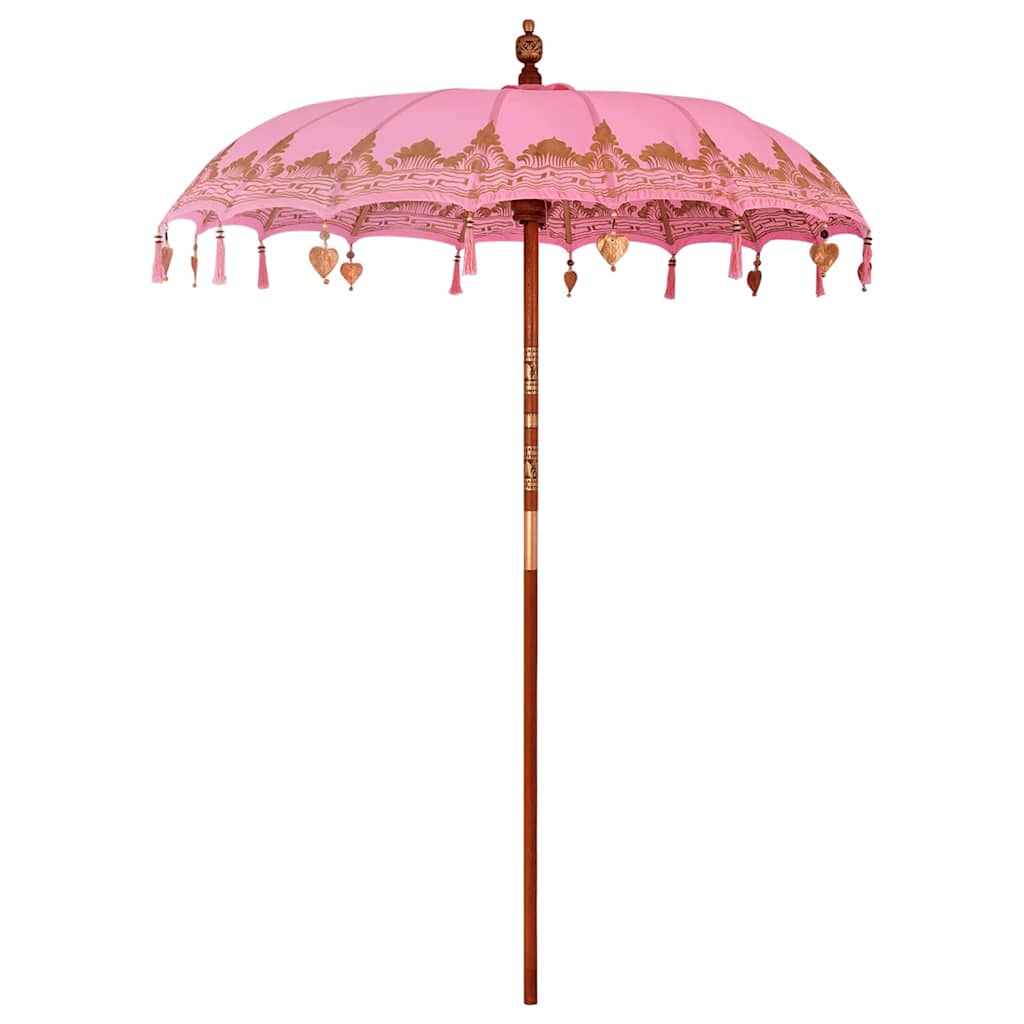 Balijský slunečník Růžová (180-190) x 260 cm