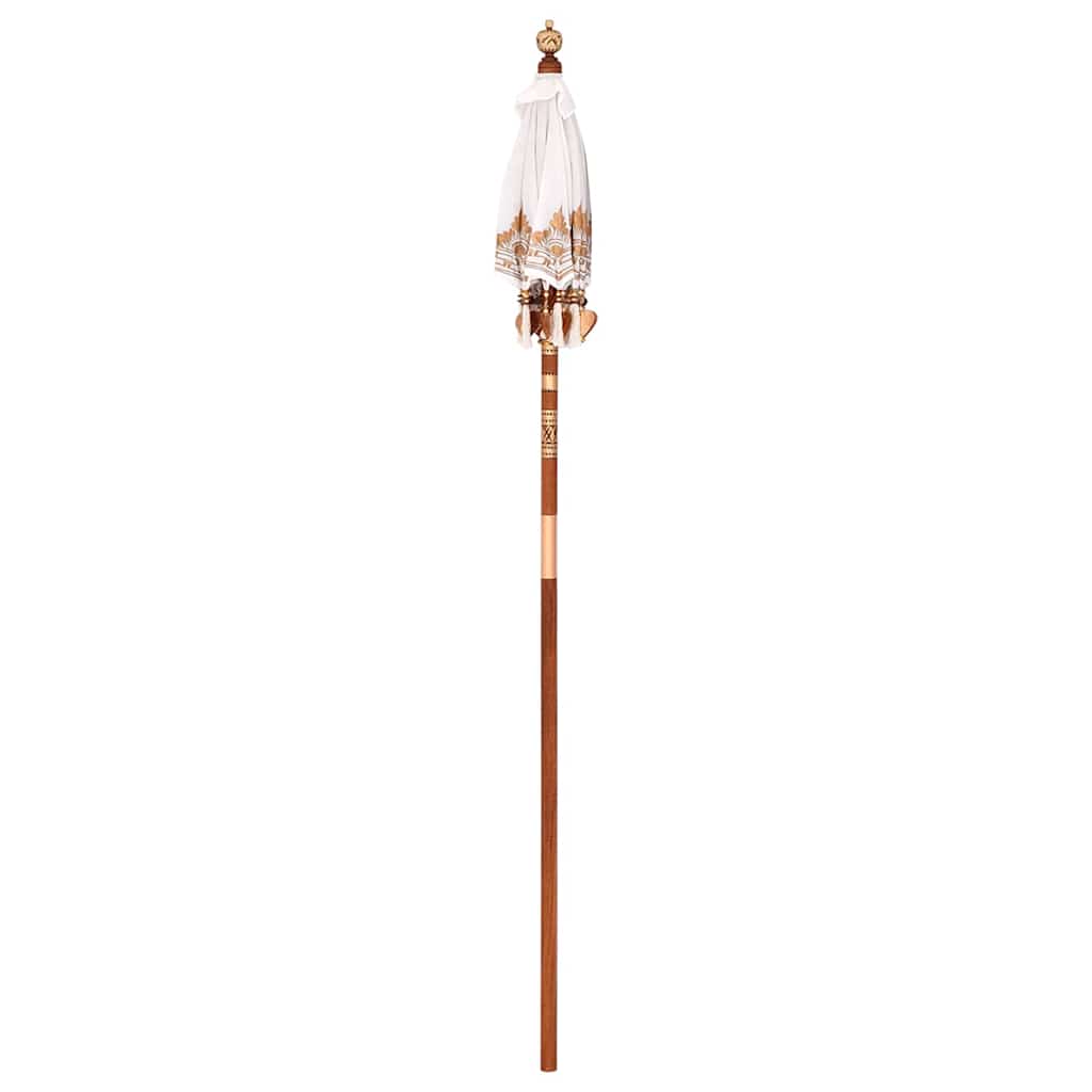 Balijský slunečník Krémová (90-100) x 260 cm