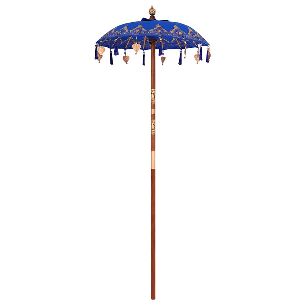 Balijský slunečník Modrá (90-100) x 260 cm