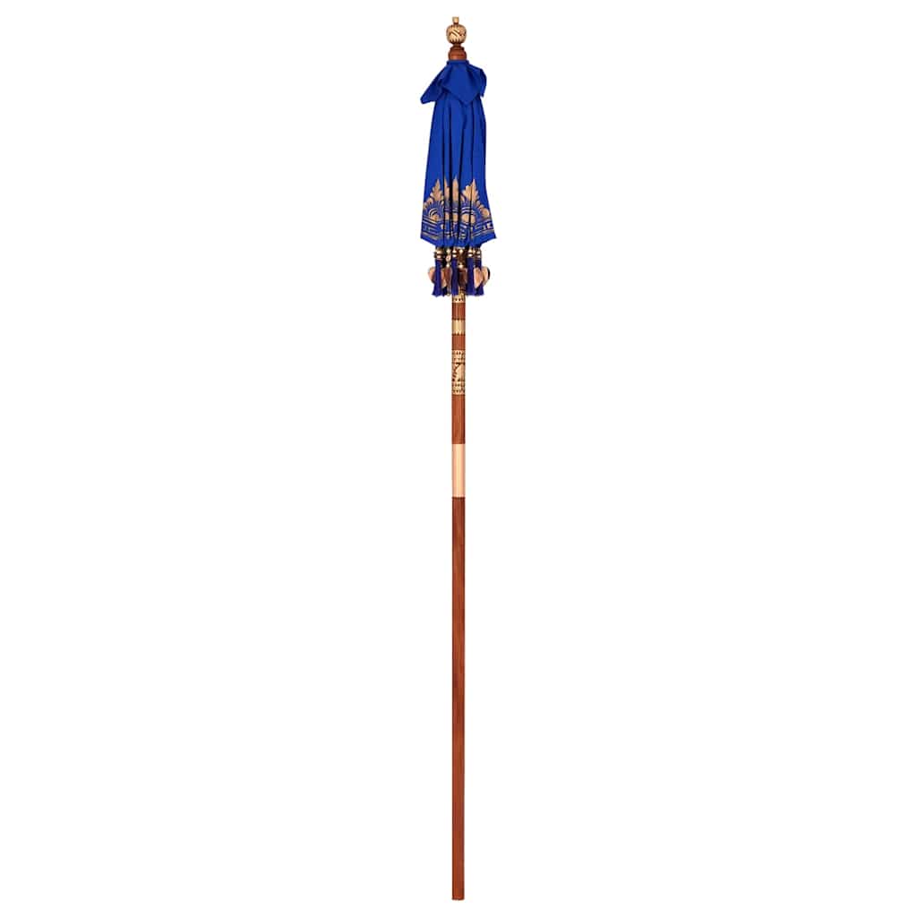 Balijský slunečník Modrá (90-100) x 260 cm