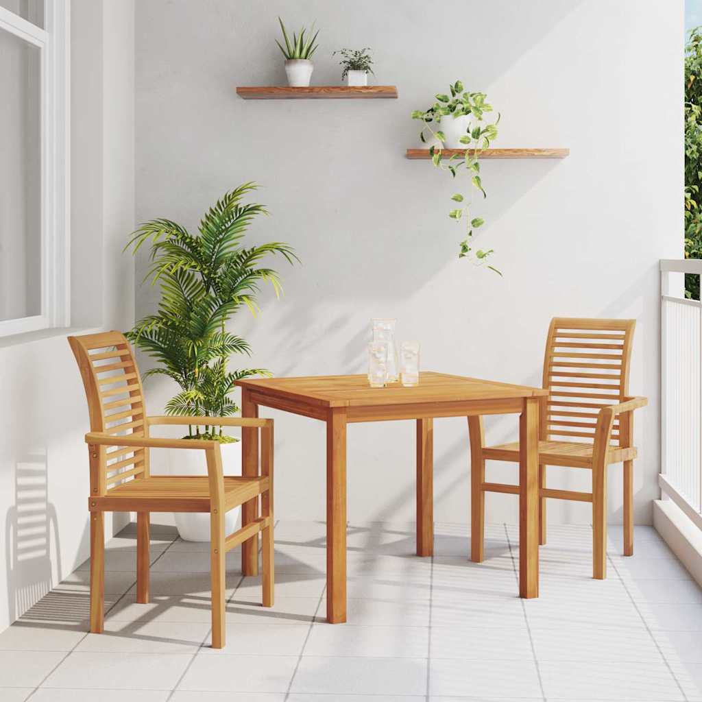 Stohovatelné zahradní křeslo Hnědá 62.5 x 54.5 x 95.5 cm