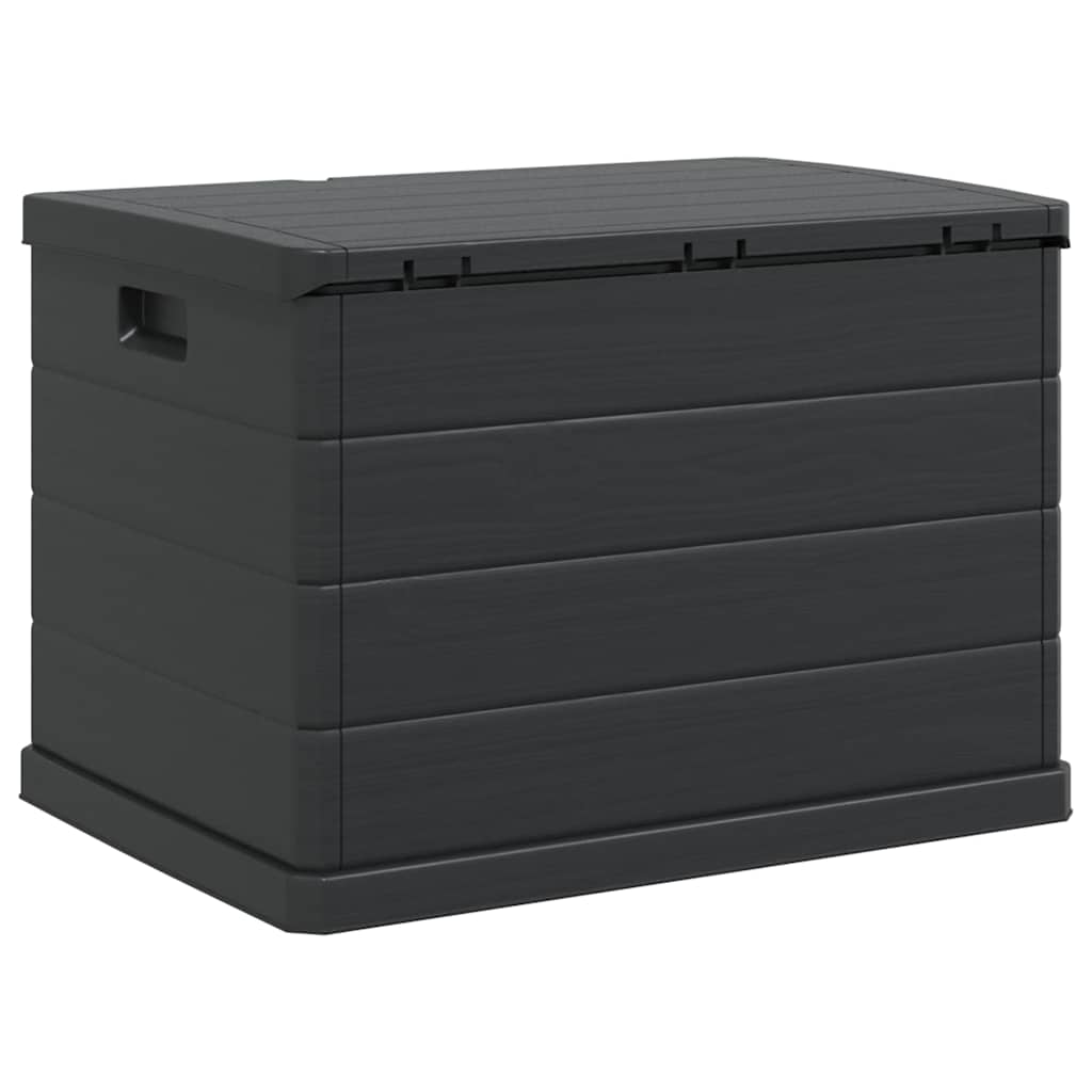 Zahradní úložná krabice Antracit 77.5 x 54.5 x 53 cm Plast