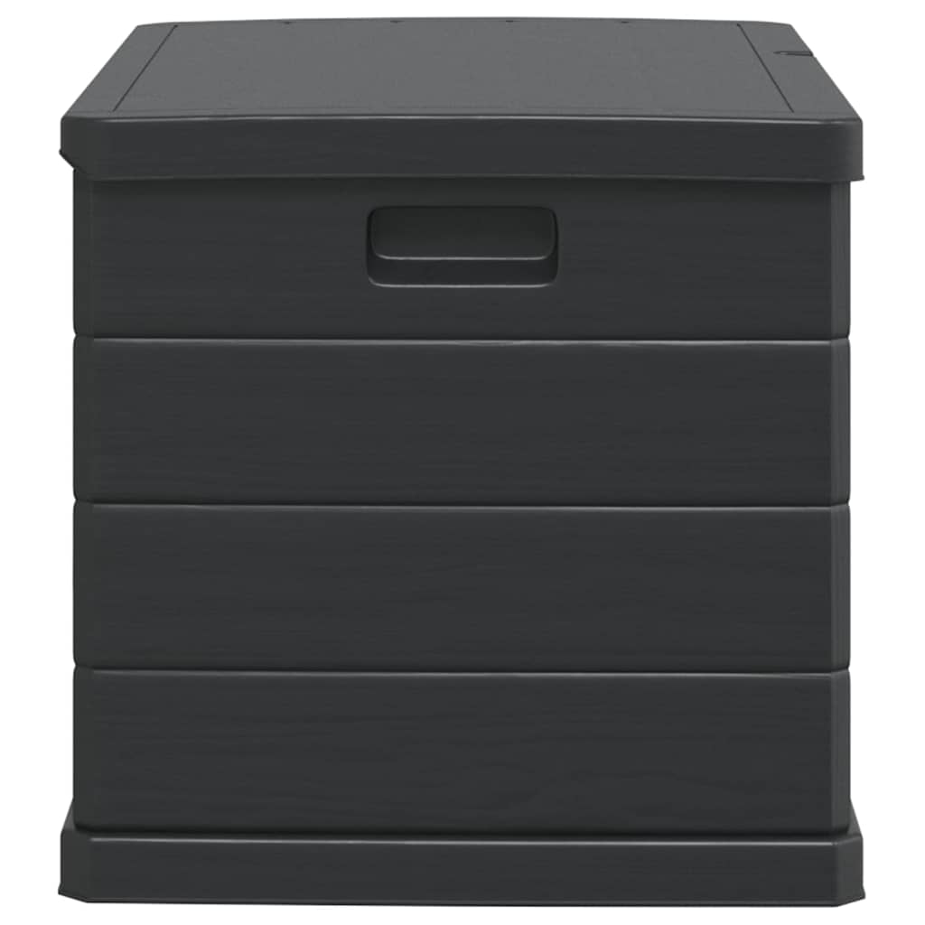 Zahradní úložná krabice Antracit 77.5 x 54.5 x 53 cm Plast