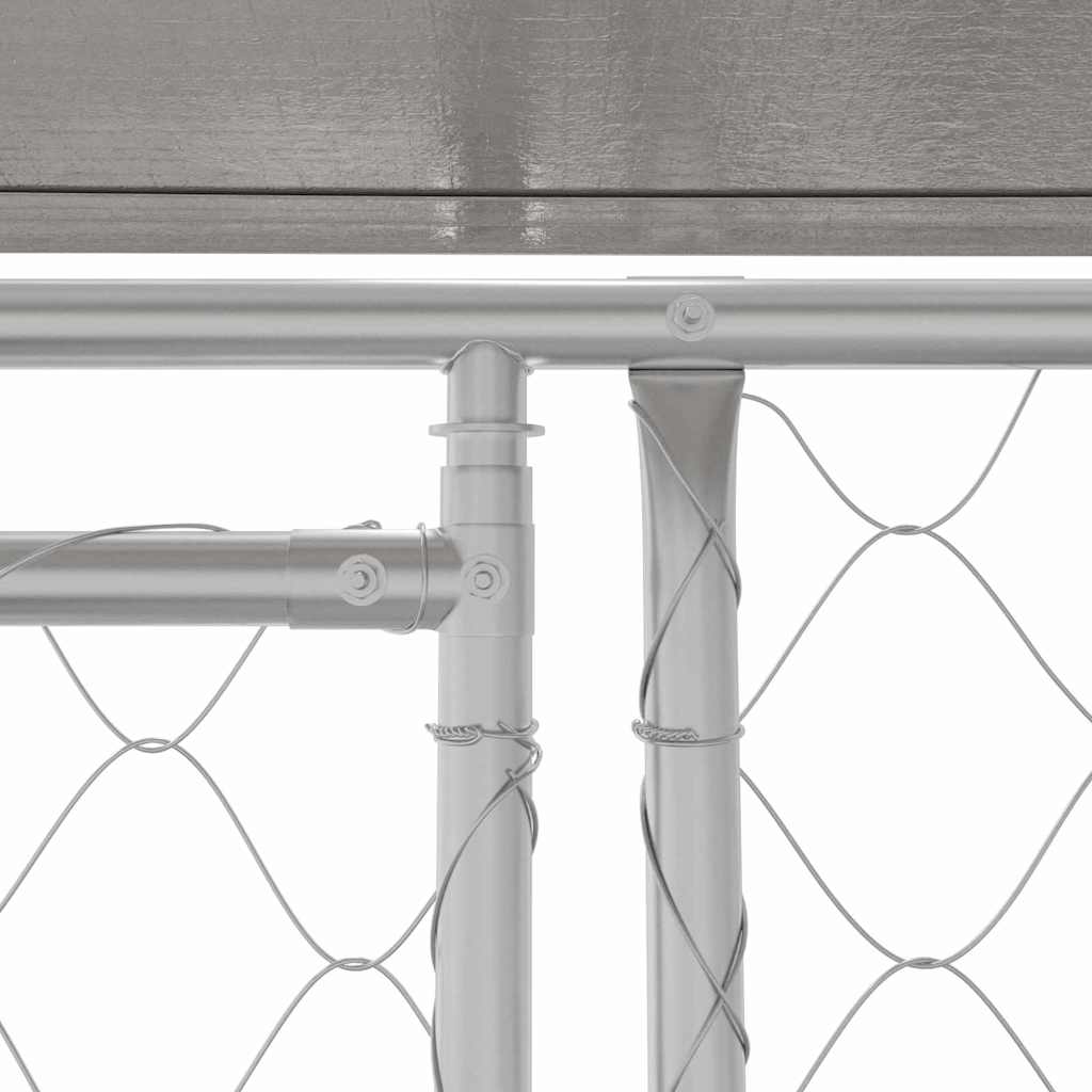 Klec pro psa 200 x 200 x 258 cm Ocel a PE