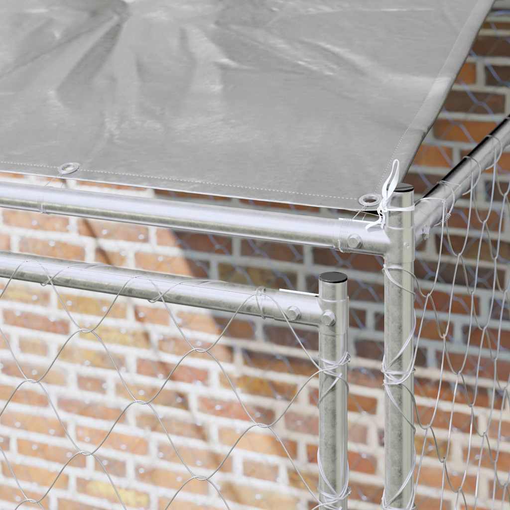 Klec pro psa 200 x 200 x 258 cm Ocel a PE