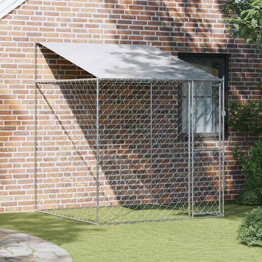 Klec pro psa 200 x 200 x 258 cm Ocel a PE