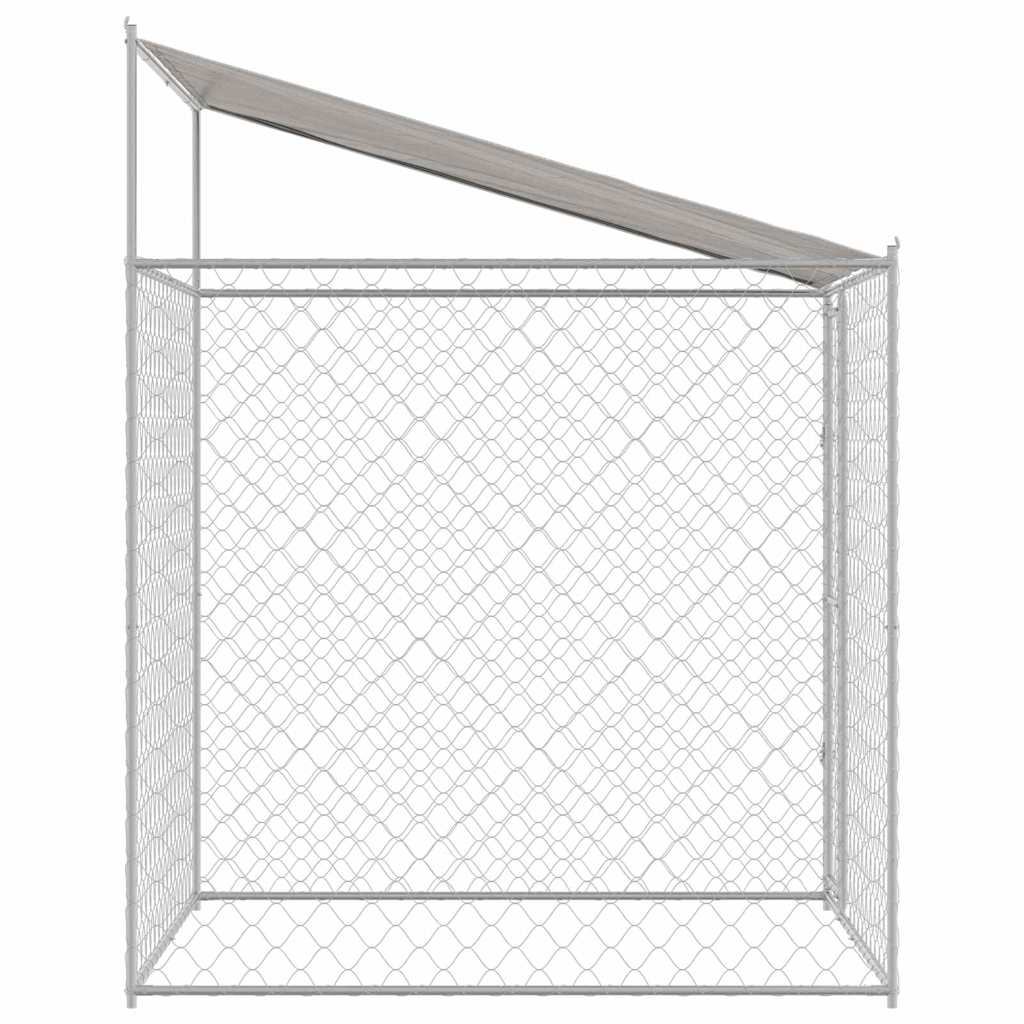 Klec pro psa 200 x 200 x 258 cm Ocel a PE