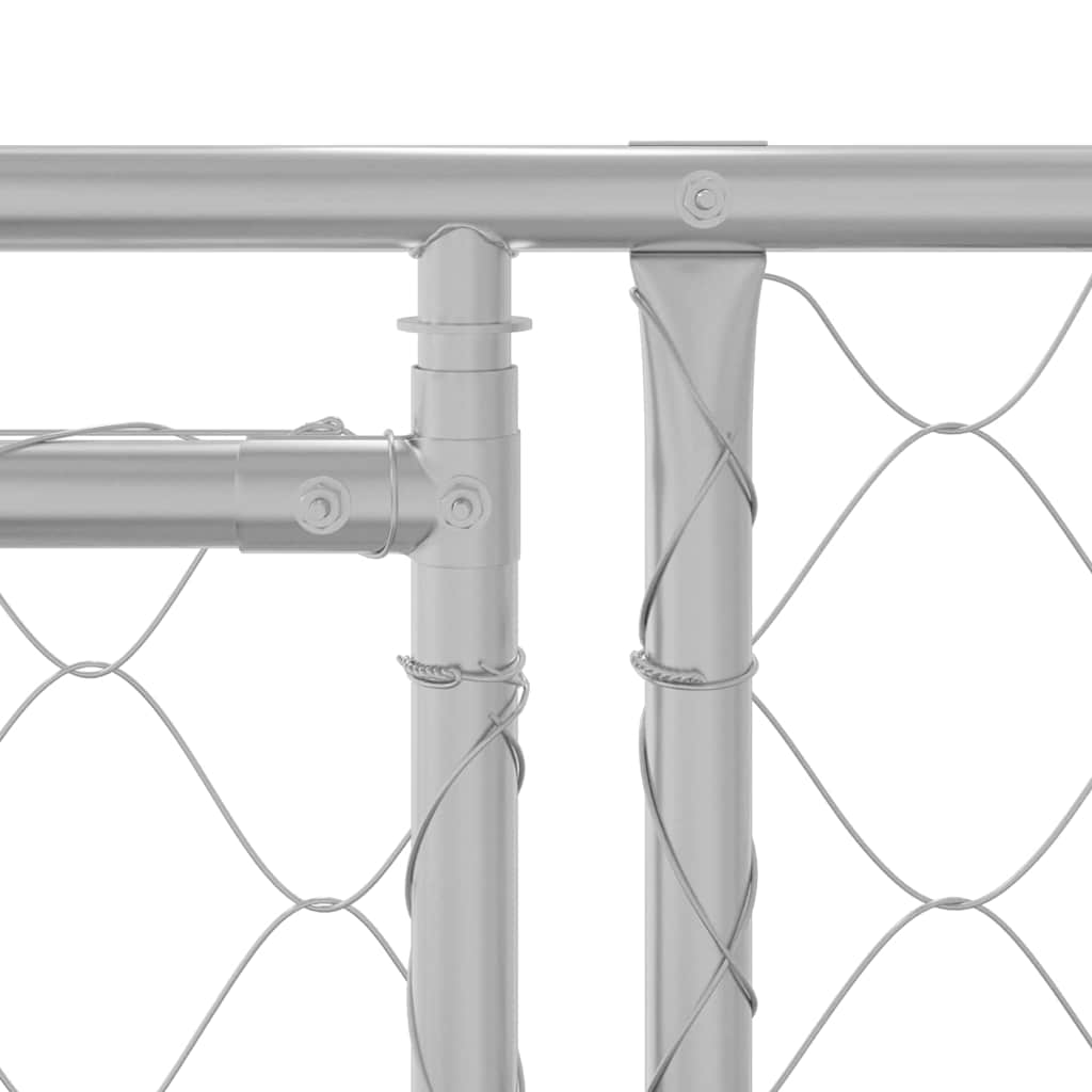Klec pro psa 2 x 2 x 2 m Ocel