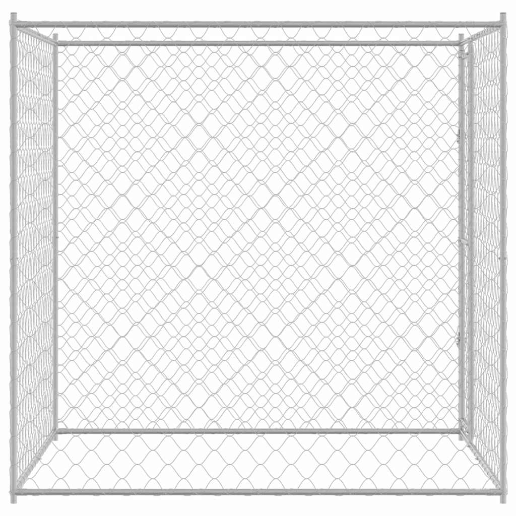 Klec pro psa 2 x 2 x 2 m Ocel