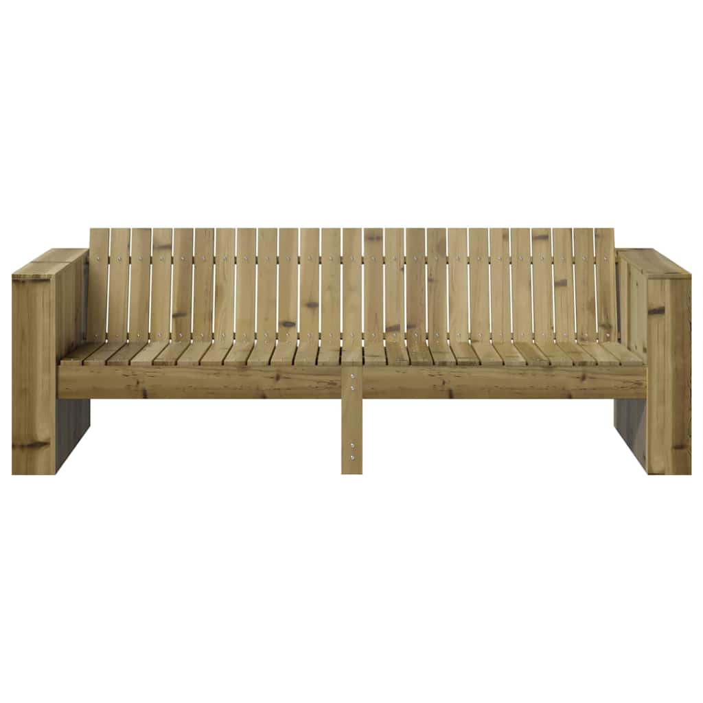 Zahradní sofa Zelená 185.5 x 60 x 62 cm