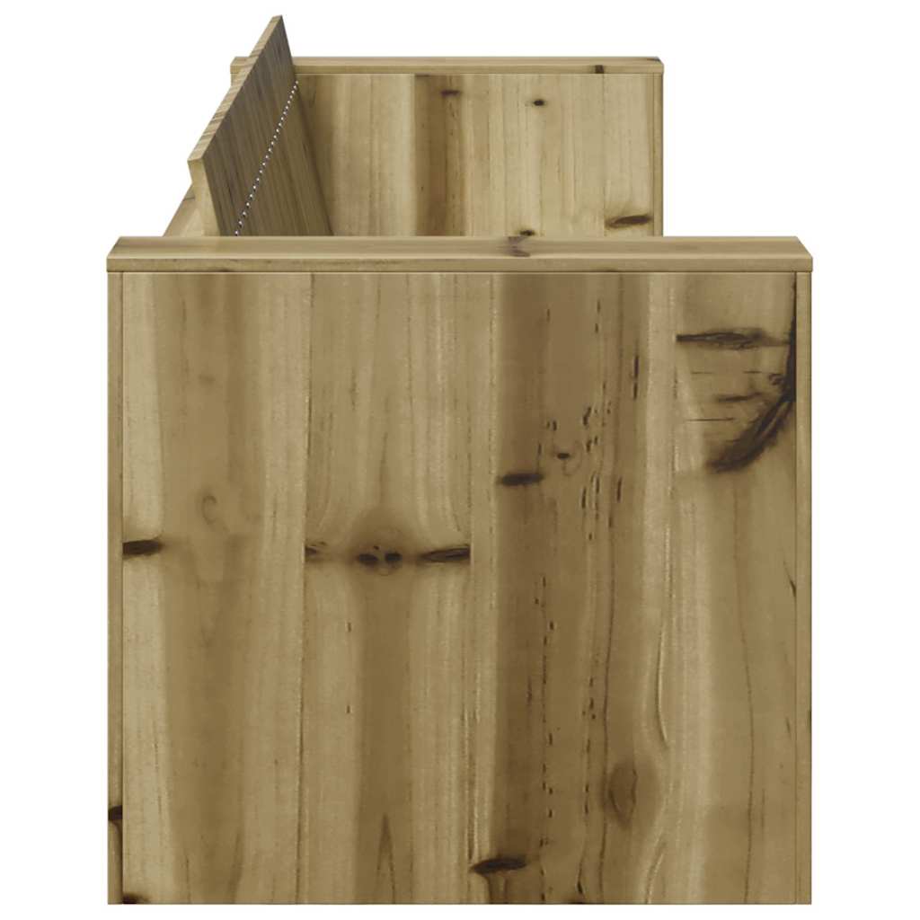 Zahradní sofa Zelená 185.5 x 60 x 62 cm