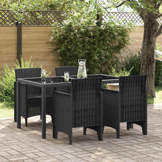 Zahradní křeslo 4 pcs Antracit 53 x 49 x 85 cm PP