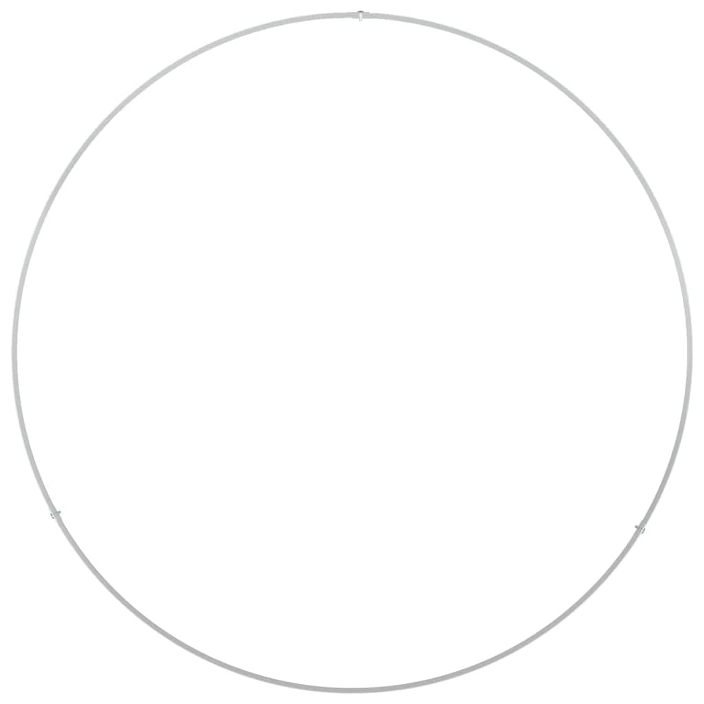 Zahradní truhlíky 5 pcs Bílá 80 x 80 x 20 cm Ocel