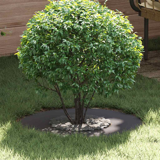 Ploché kroužky na stromy 5 pcs Černá Ø30 / 60 cm Ocel