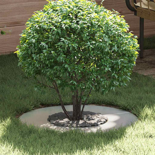 Ploché kroužky na stromy 5 pcs Stříbrná Ø30 / 60 cm