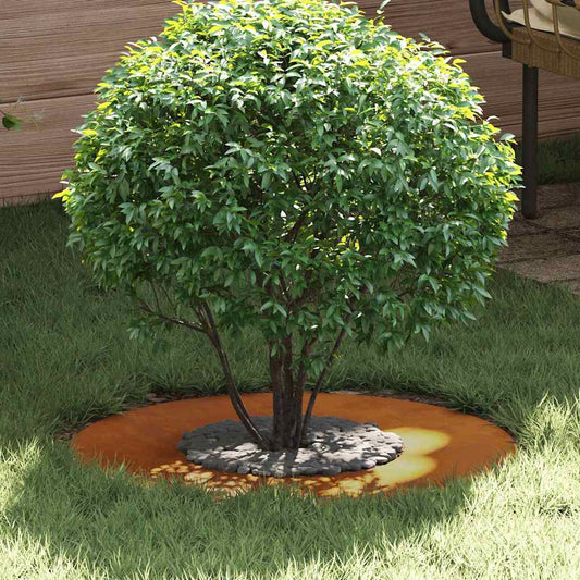 Plochý kruh kolem stromu Hnědá Ø30 / 60 cm