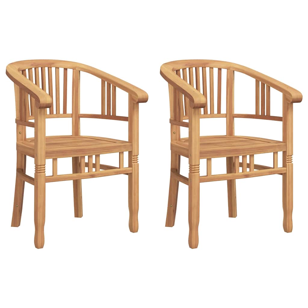 Zahradní křesla 2 pcs Hnědá 63 x 58 x 89 cm