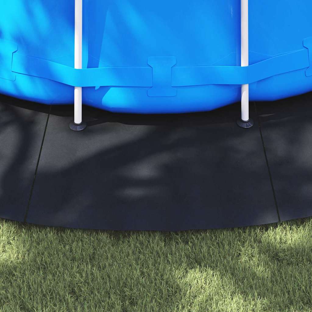 Podložka pod bazén Černá Ø 610 cm Polyesterový geotextil
