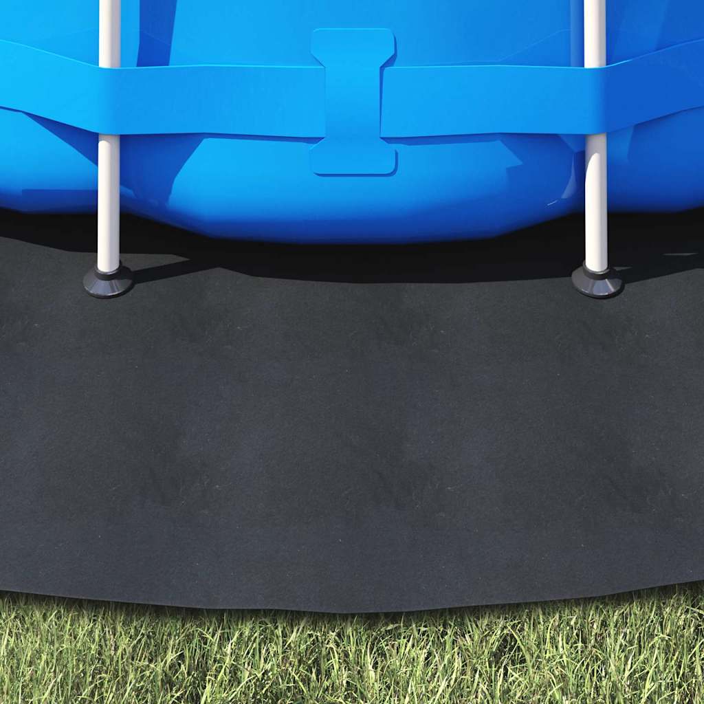 Podložka pod bazén Černá Ø 396 cm Polyesterový geotextil