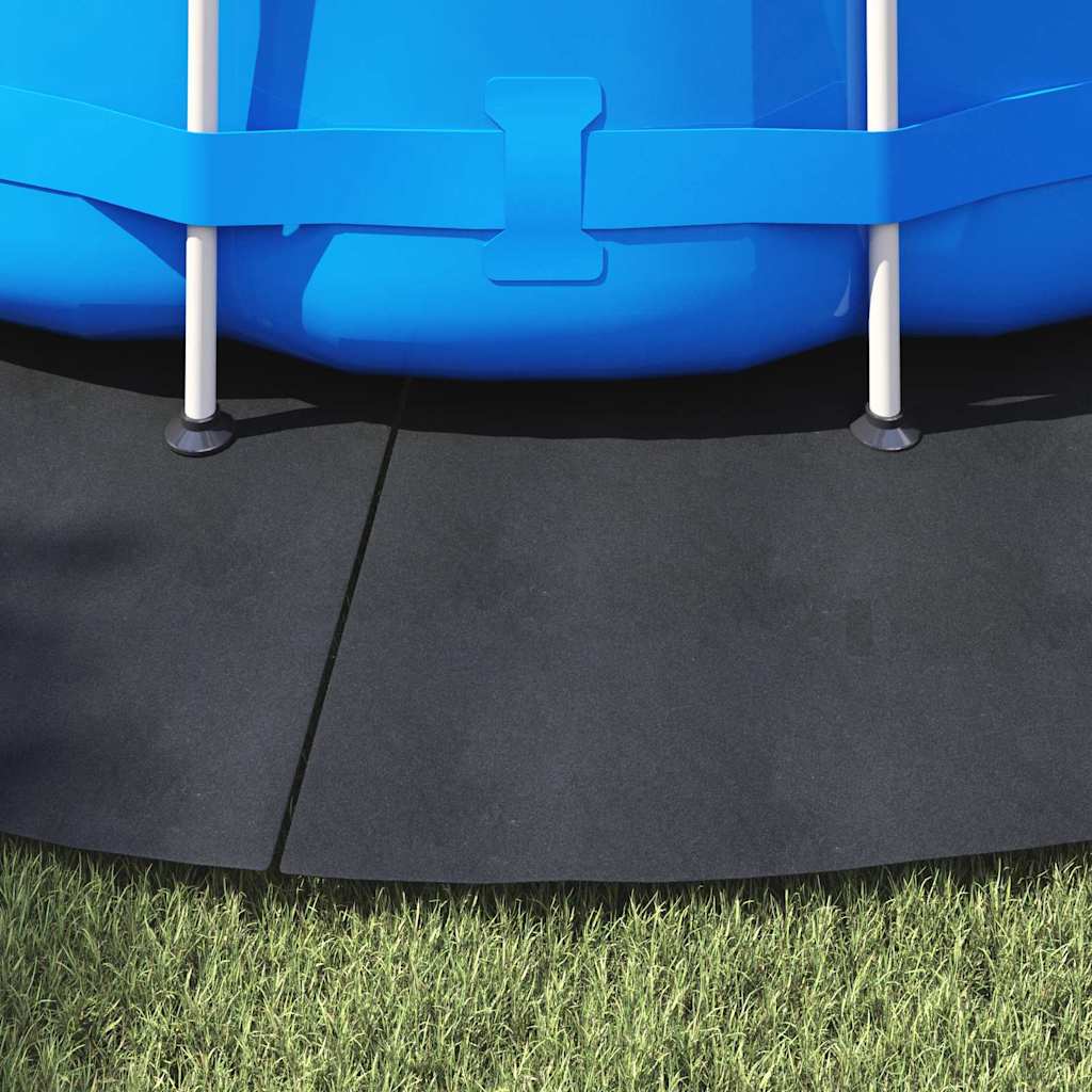 Podložka pod bazén Černá Ø 458 cm Polyesterový geotextil