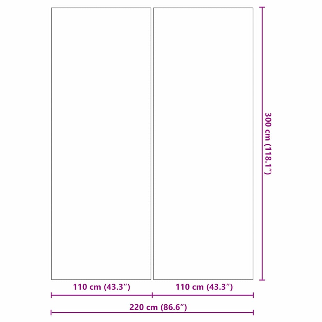 Podložka pod bazén Černá 300 x 220 cm Polyesterový geotextil