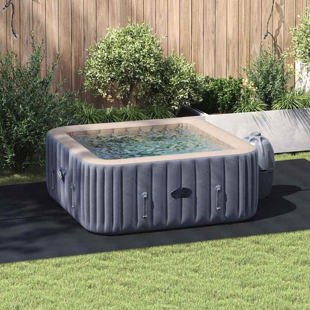 Podložka pod bazén Černá 420 x 220 cm Polyesterový geotextil