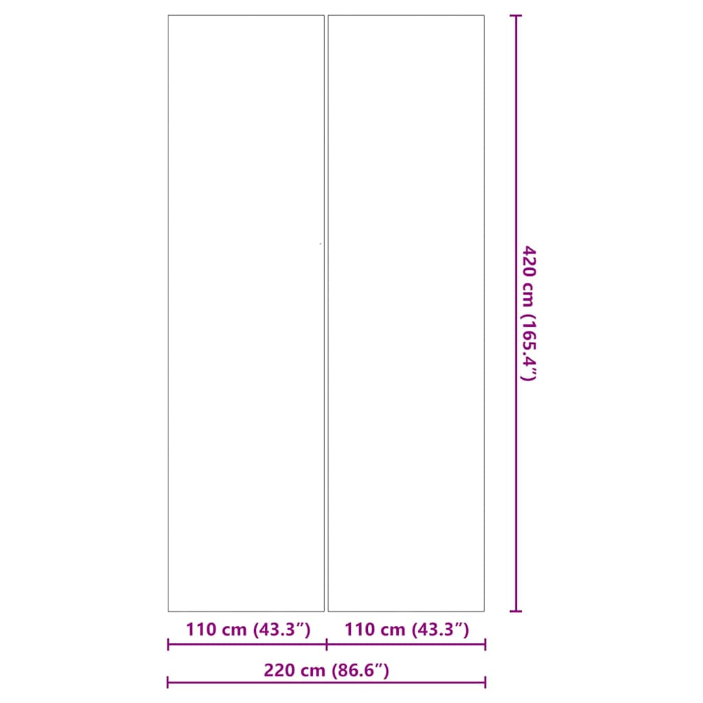 Podložka pod bazén Černá 420 x 220 cm Polyesterový geotextil