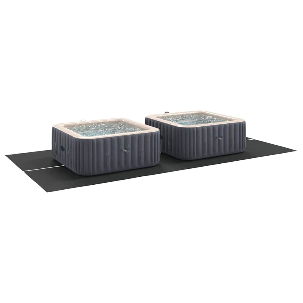 Podložka pod bazén Černá 500 x 250 cm Polyesterový geotextil
