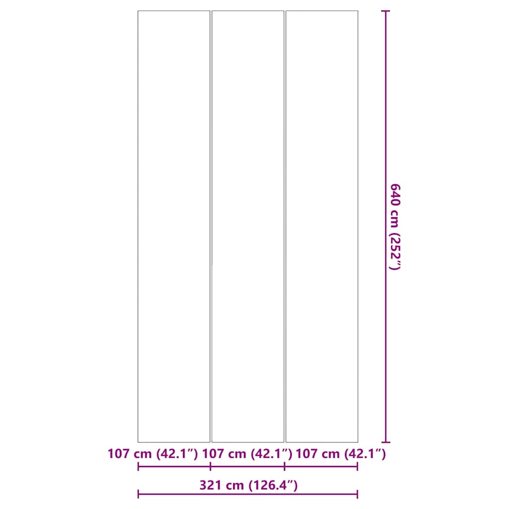 Podložka pod bazén Černá 640 x 321 cm Polyesterový geotextil